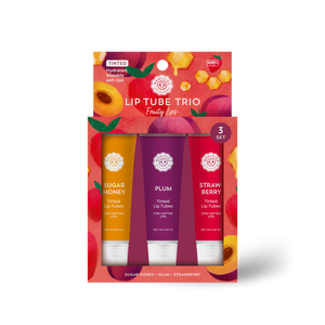 NEW Fruity Lips Tinted Lip Tube Set of 3