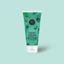 Load image into Gallery viewer, Peppermint Eucalyptus Hand Cream with Shea Butter – 3.3 oz