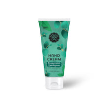 Load image into Gallery viewer, Peppermint Eucalyptus Hand Cream with Shea Butter – 3.3 oz