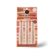 Load image into Gallery viewer, Tinted Peptide Lip Treatment Trio - Silk Hydration