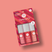 Load image into Gallery viewer, Peptide Lip Oil Trio – Velvet Lush 💋
