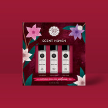 Load image into Gallery viewer, Scent Haven Roll-On Aromatherapy Perfume Oil Set -10 ml Each
