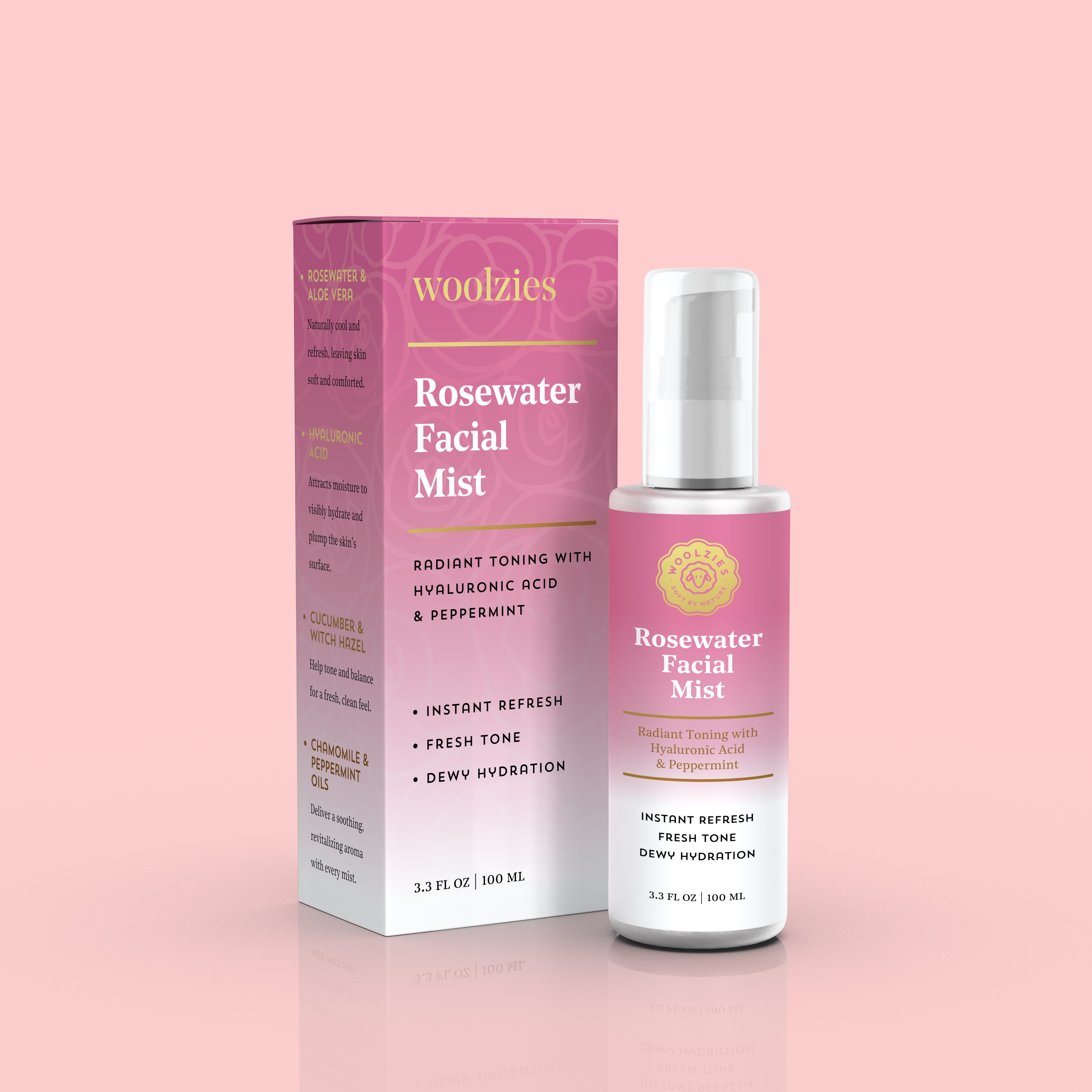 Rosewater Facial Mist – Woolzies.com