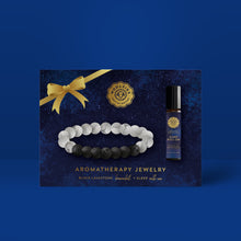 Load image into Gallery viewer, Aromatherapy Jewelry Gift Set – Bracelet + Sleep roll on