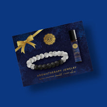 Load image into Gallery viewer, Aromatherapy Jewelry Gift Set – Bracelet + Sleep roll on