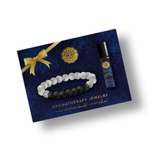 Load image into Gallery viewer, Aromatherapy Jewelry Gift Set – Bracelet + Sleep roll on