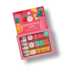 Load image into Gallery viewer, Smoothie Lips TINTED  Lip Balm Set of 3