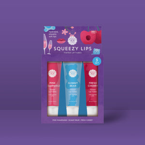 Squeezy Lips Tinted Lip Tube Set Of 3