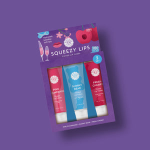 Squeezy Lips Tinted Lip Tube Set Of 3