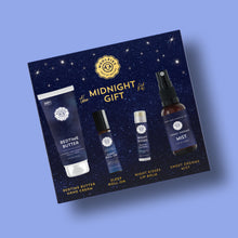 Load image into Gallery viewer, The Midnight Gift Kit – 4-Piece HOLIDAY Sleep Set