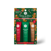 Load image into Gallery viewer, Christmas Treats Glowy Lip Balm  Trio