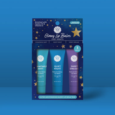 Cozy Nights Glowy Lip Balm Set