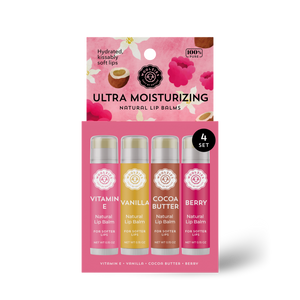 Ultra Moisturizing Lip Balm Set Of 4