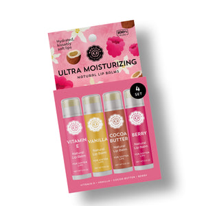 Ultra Moisturizing Lip Balm Set Of 4