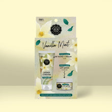 Load image into Gallery viewer, Vanilla Mint Hand Cream &amp; Lip Mask Duo – 2 Piece