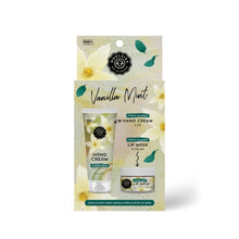 Load image into Gallery viewer, Vanilla Mint Hand Cream &amp; Lip Mask Duo – 2 Piece