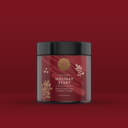 3.5oz Holiday Start Holiday Candle