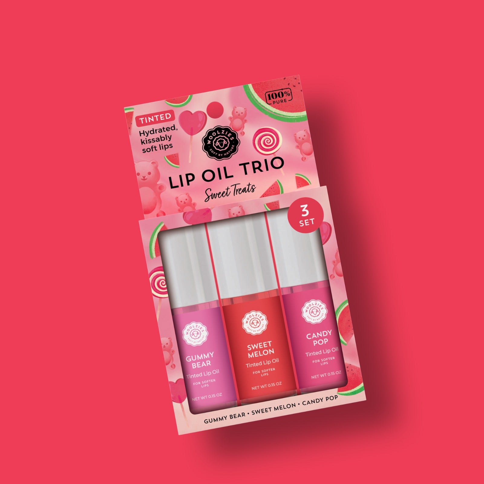 Tinted Lip Oil Trio  - Sweet Treats