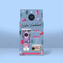 Load image into Gallery viewer, Winter Wonderland Hand Cream &amp; Lip Mask Gift Set – Sugar Plum + Vanilla Spice