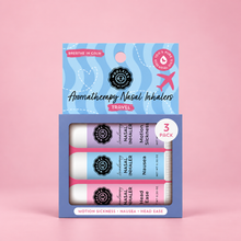 Load image into Gallery viewer, Travel Aromatherapy Nasal Inhaler Trio – 3 Pack