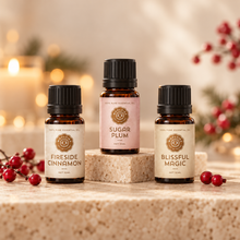 Load image into Gallery viewer, Warm &amp; Festive Essential Oil Collection