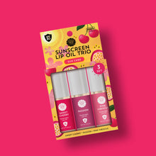 Load image into Gallery viewer, Sunscreen Lip Oil Trio SPF 30
