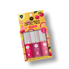 Load image into Gallery viewer, Sunscreen Lip Oil Trio SPF 30