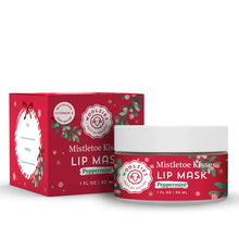 Load image into Gallery viewer, Mistletoe Kisses  Holiday Peppermint Lip Butter