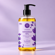 Load image into Gallery viewer, 8oz. Lavender Massage Body Oil