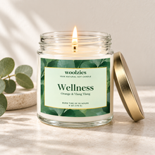 Load image into Gallery viewer, Wellness Soy Candle – 11 oz