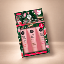 Load image into Gallery viewer, Festive Refreshers Tinted Glowy Lip Balm Trio