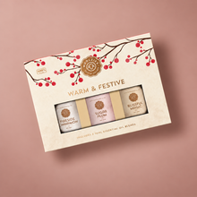 Load image into Gallery viewer, Warm &amp; Festive Essential Oil Collection
