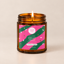Load image into Gallery viewer, Holly Jolly Soy Candle –  3.5 oz