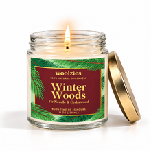 Load image into Gallery viewer, Winter Woods Soy Candle – 11oz.