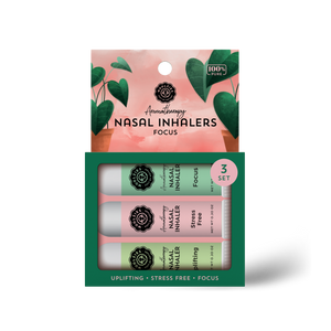 Focus Set Of 3 Nasal Inhalers