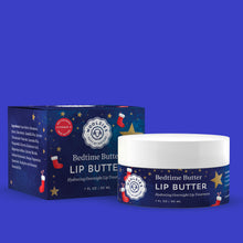 Load image into Gallery viewer, Overnight Lip Butter with Hyaluronic Acid - HOLIDAY Bedtime Butter