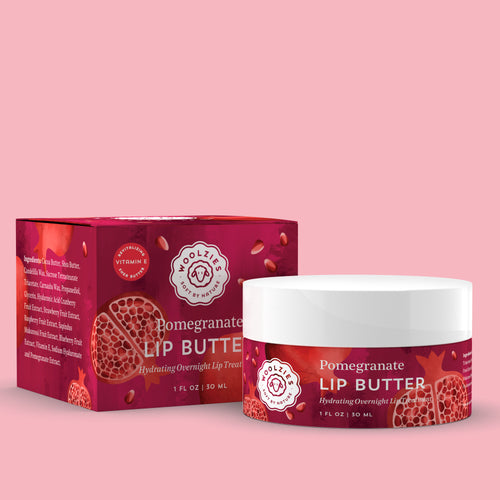 Overnight Lip Butter with Hyaluronic Acid - Pomegranate