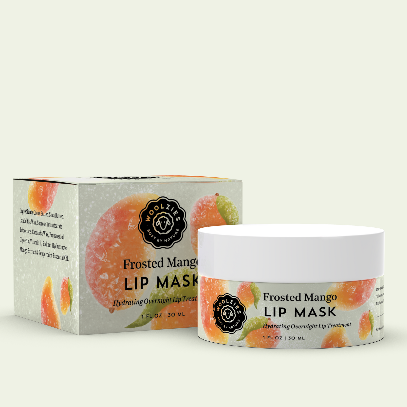 1oz. Frosted Mango Lip Mask