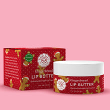 Load image into Gallery viewer, Gingerbread Lip Butter – Hydrating Overnight Lip Mask