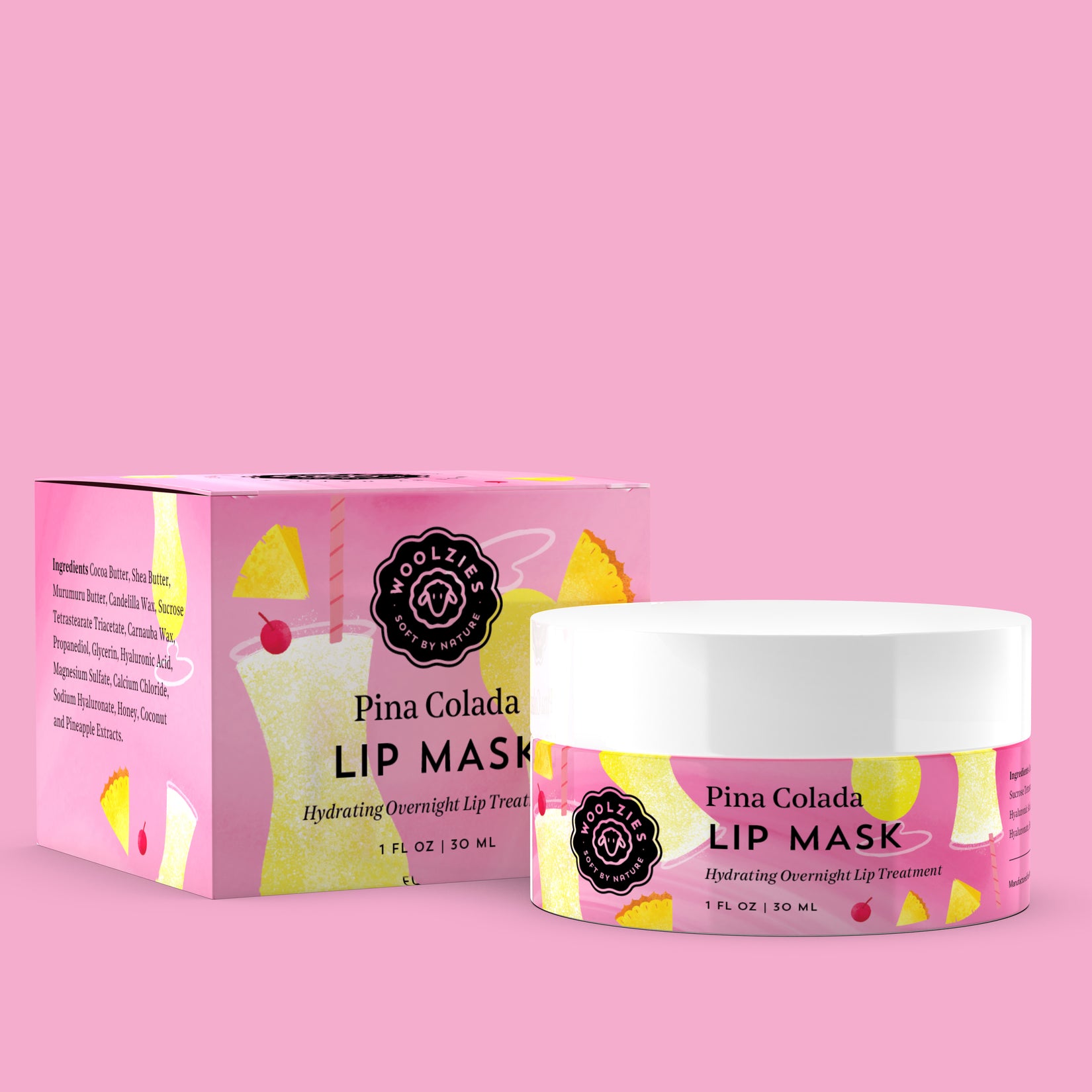 1oz.  Pina Colada Lip Mask