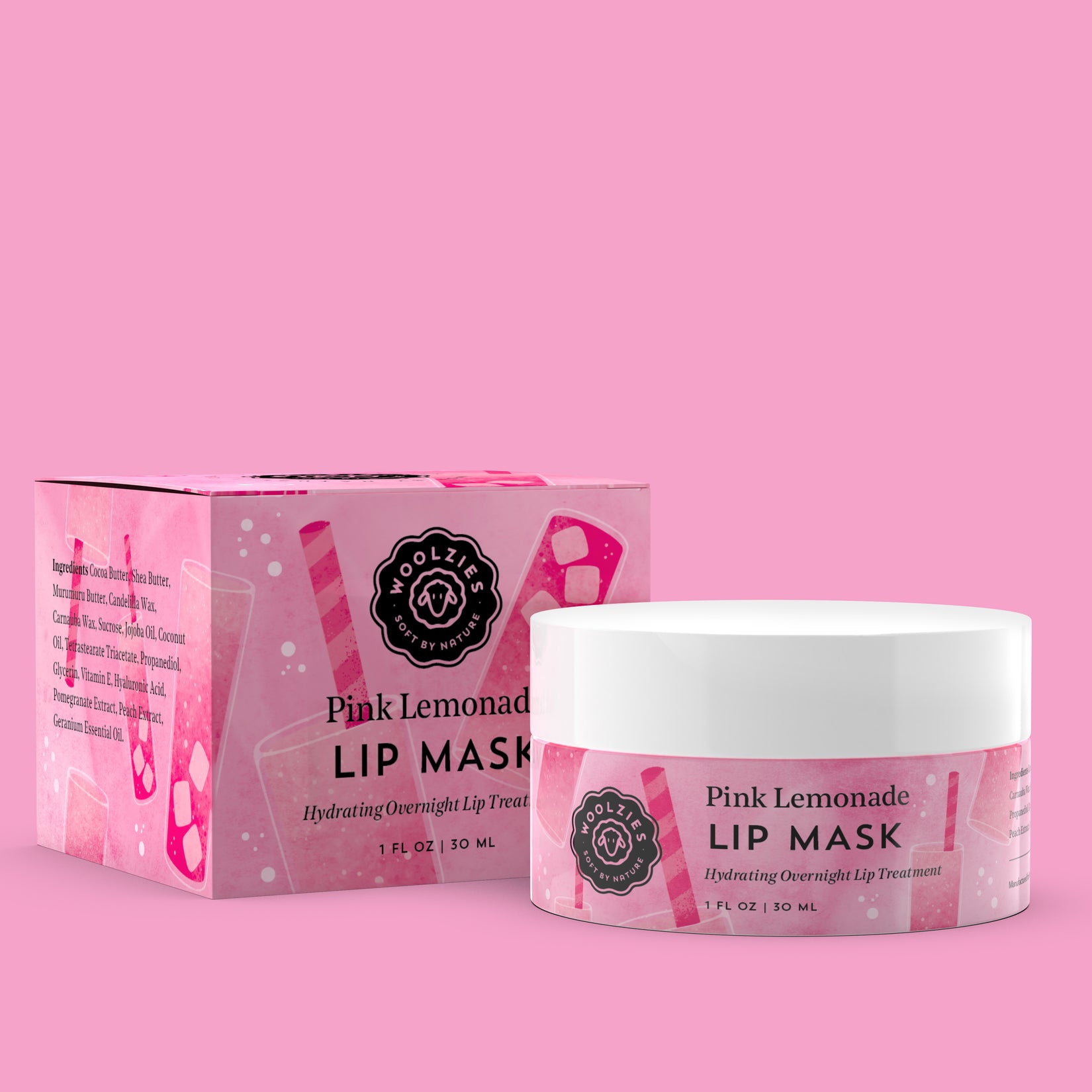 1oz Pink Lemonade Lip Mask