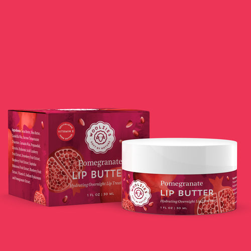 Overnight Lip Butter with Hyaluronic Acid - Pomegranate