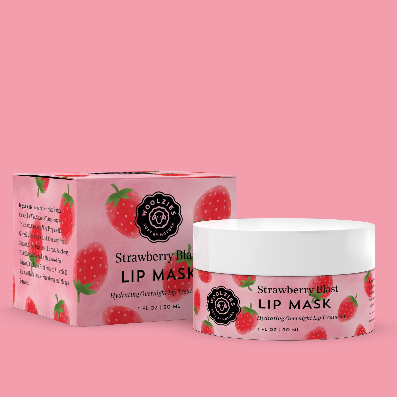 1oz. Strawberry Blast Lip Mask