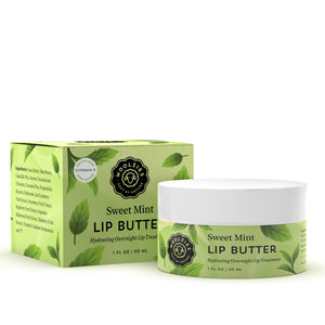 Sweet Mint Lip Butter – Hydrating Overnight Lip Mask