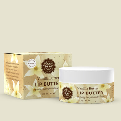 Overnight Lip Butter with Hyaluronic Acid – Vanilla Butter