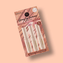 Load image into Gallery viewer, Glowy Lip Shimmer Gift Trio –The Dewy Edit