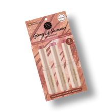 Load image into Gallery viewer, Glowy Lip Shimmer Gift Trio –The Dewy Edit