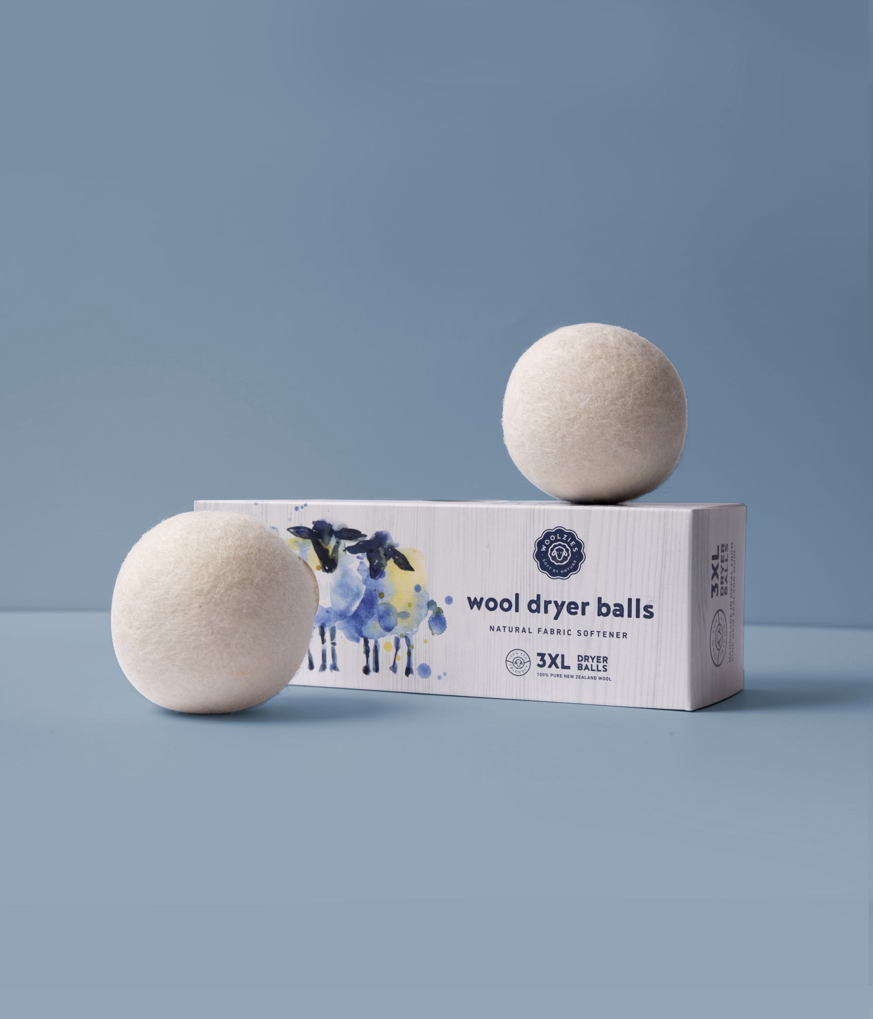 Wool Dryer Balls 3 Pack - LATTE