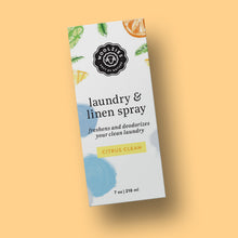 Load image into Gallery viewer, Citrus Clean Laundry &amp; Linen Spray