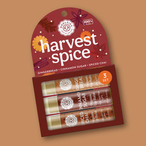 Harvest Spice Lip Balm Set Of 3